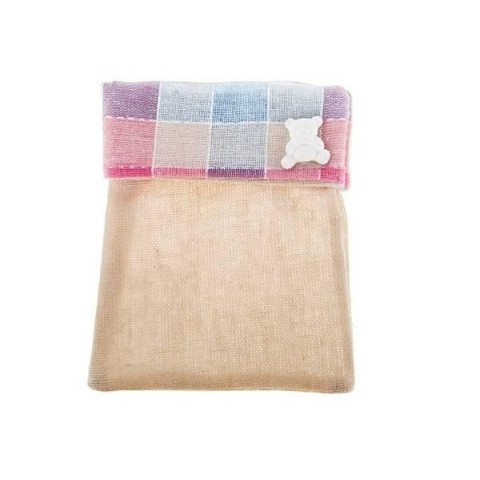 SACCHETTO QUADRI PC ROSA